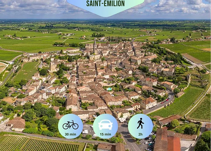 Bed and Breakfast De L'art A La Maniere - D'hotes De Charme - 2 De Gamme - Ideal Couple & Famille - Piscine - Terrasse - Calme - 15min Saint-emilion - Experience Restauration D'oeuvre D'art
